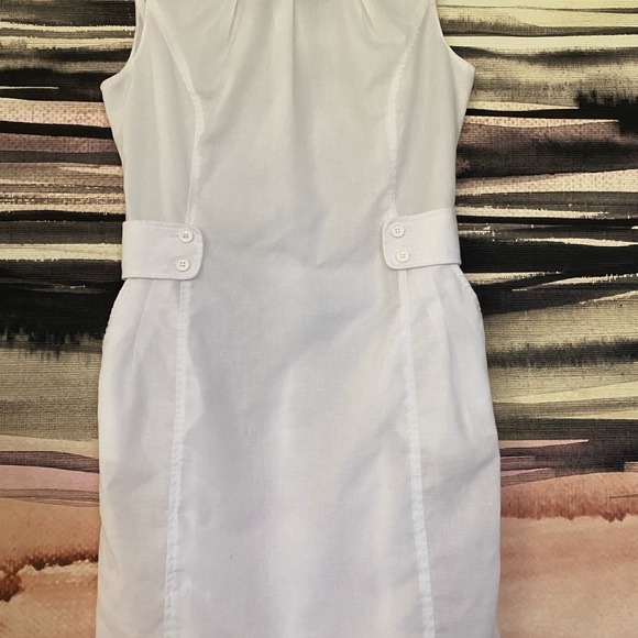 Linen white dress with pockets by Mexx - Picture 3 of 7